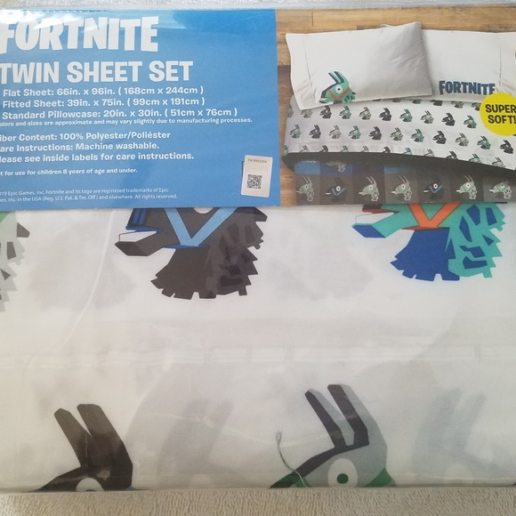 Fortnite Twin Sheet Set - Picture 4 of 5